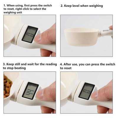 Pawsitively Purfect Pet Food Scale