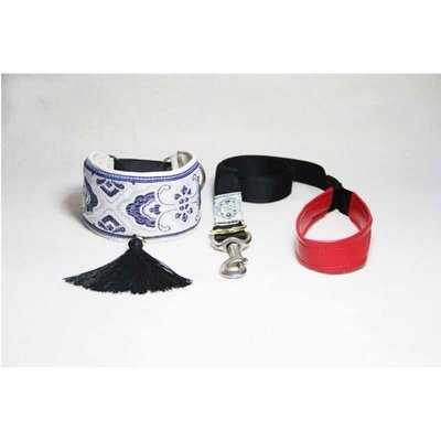 Regal Canine Elegance Leather Collar for Small and Medium-Sized Breeds