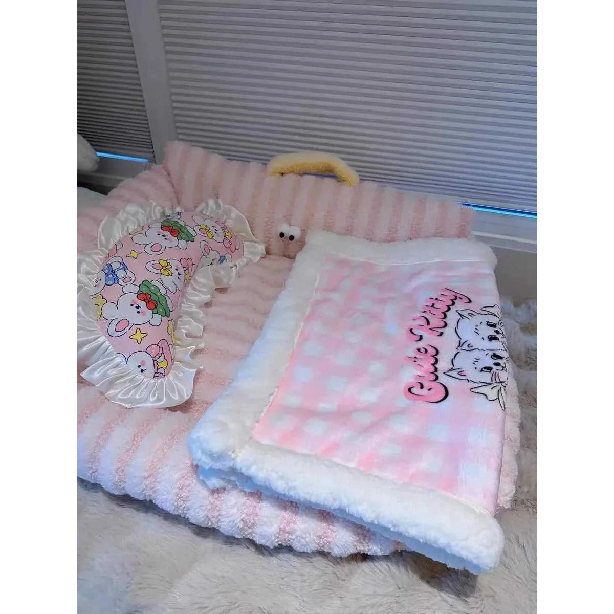 Puppy special sofa kennel winter warm pet Internet celebrity cat nest small dog dog sleeping mat cushion winter bed