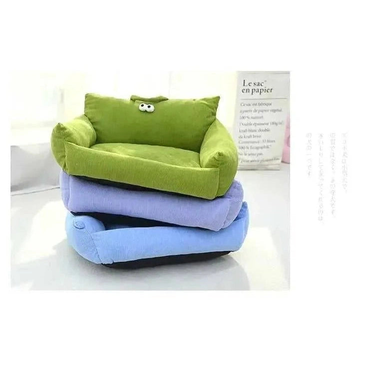 Puppy special sofa kennel winter warm pet Internet celebrity cat nest small dog dog sleeping mat cushion winter bed