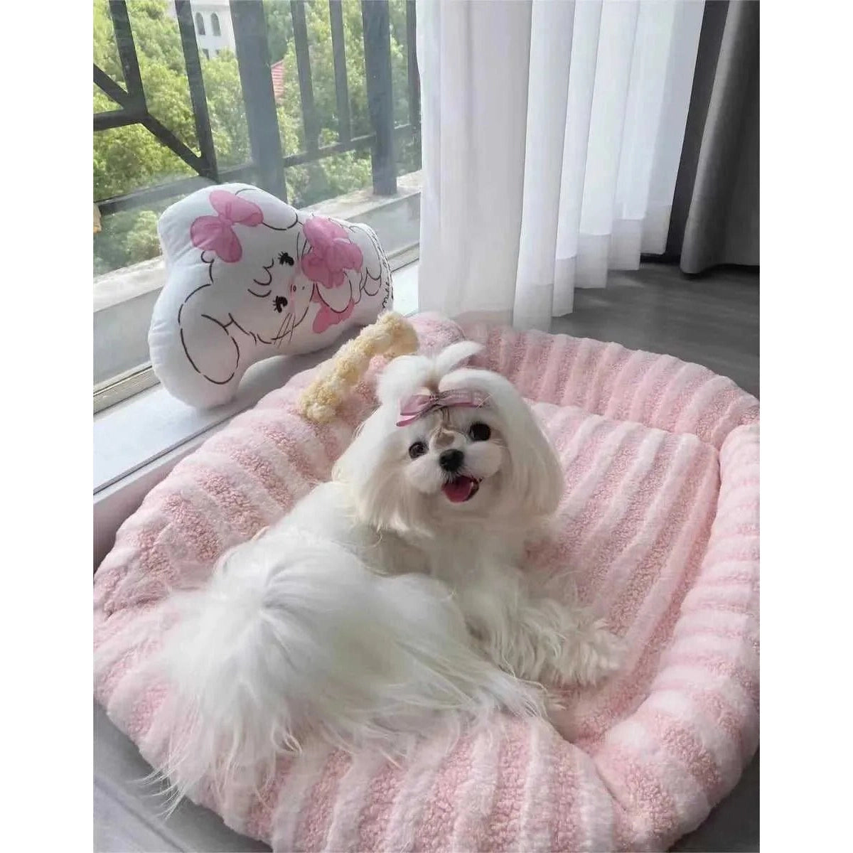 Puppy special sofa kennel winter warm pet Internet celebrity cat nest small dog dog sleeping mat cushion winter bed