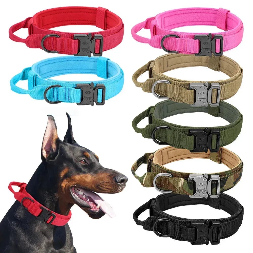 Elite Canine Command Collar: Premium Military Tactical Collar for Distinguished Dogs