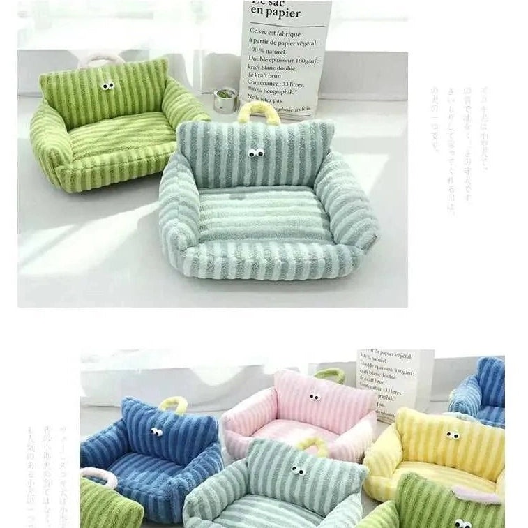 Puppy special sofa kennel winter warm pet Internet celebrity cat nest small dog dog sleeping mat cushion winter bed