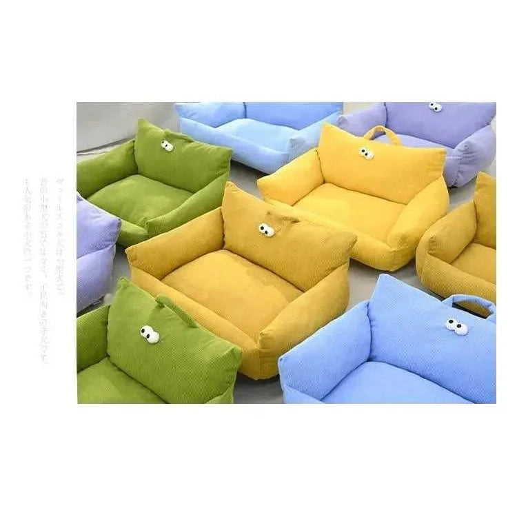 Puppy special sofa kennel winter warm pet Internet celebrity cat nest small dog dog sleeping mat cushion winter bed