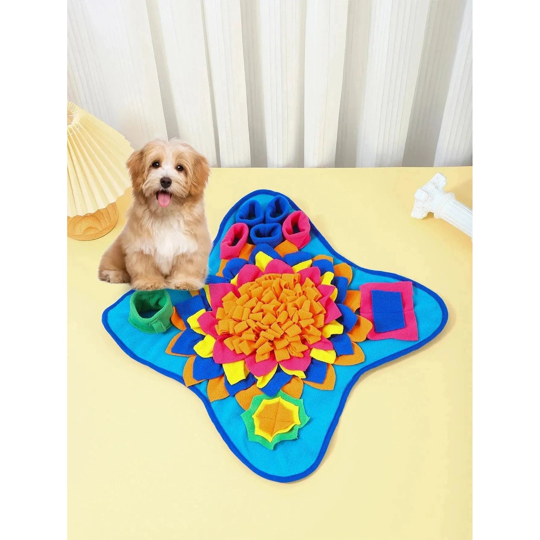 Good quality Pet Snuffle Mat for Dogs,Interactive Feed Puzzle for Boredom Comfort and softness