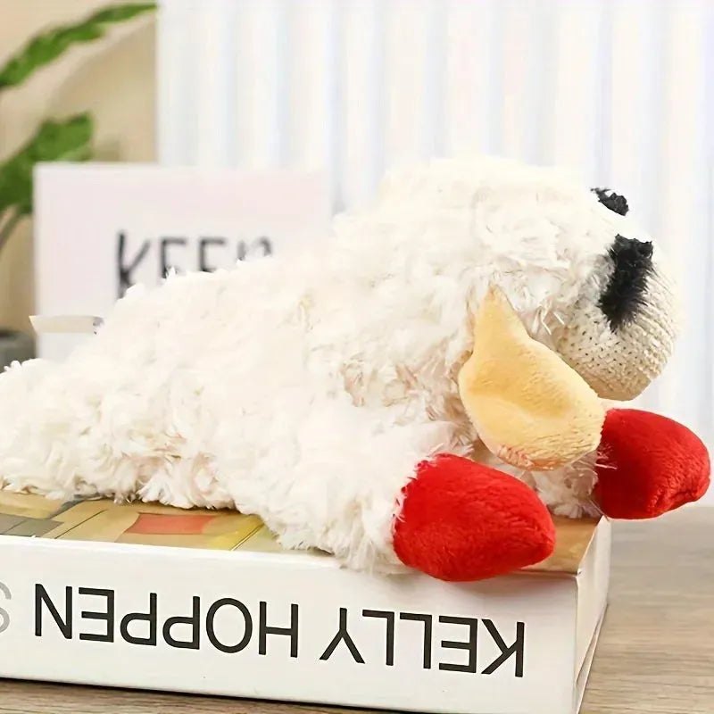 1pc plush doll pet toy with sound lamb doll alpaca panda doll plush toy