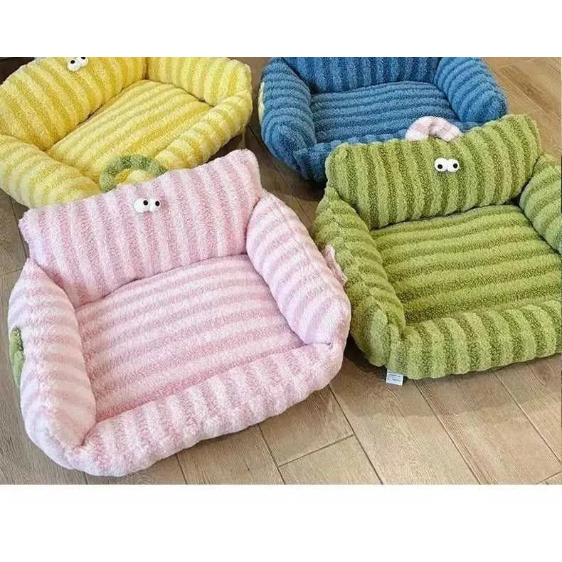 Puppy special sofa kennel winter warm pet Internet celebrity cat nest small dog dog sleeping mat cushion winter bed