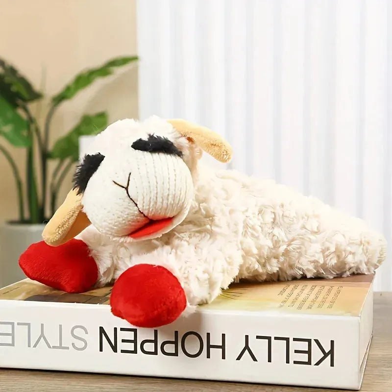 1pc plush doll pet toy with sound lamb doll alpaca panda doll plush toy