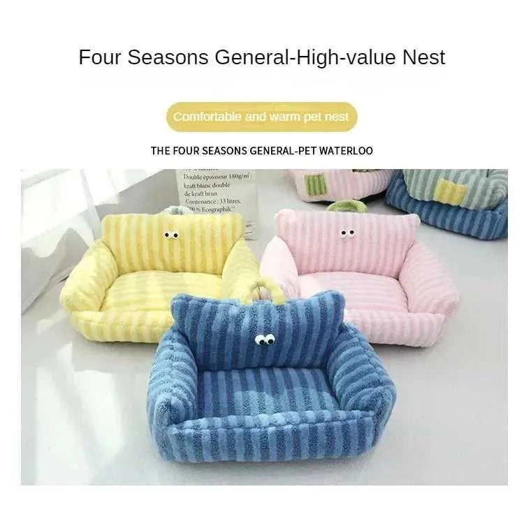 Puppy special sofa kennel winter warm pet Internet celebrity cat nest small dog dog sleeping mat cushion winter bed