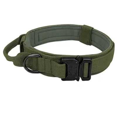 Elite Canine Command Collar: Premium Military Tactical Collar for Distinguished Dogs