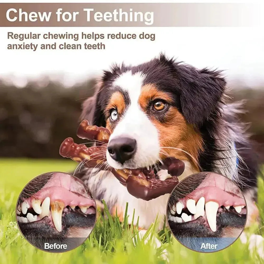 Indestructible Gorilla Dog Chew Toys for Aggressive Chewers Large Dog Chewing Stick Indestructible Tough Durable Pet Toys Gift