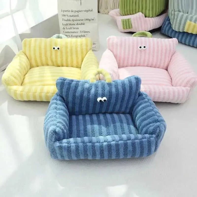 Puppy special sofa kennel winter warm pet Internet celebrity cat nest small dog dog sleeping mat cushion winter bed