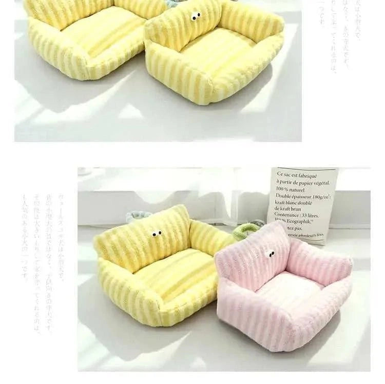 Puppy special sofa kennel winter warm pet Internet celebrity cat nest small dog dog sleeping mat cushion winter bed