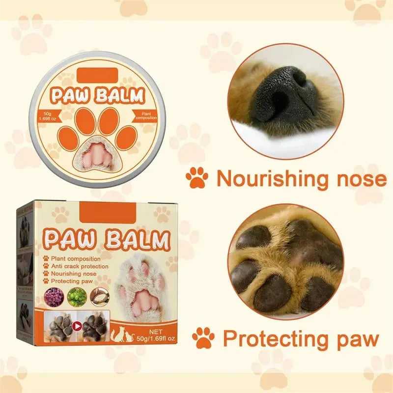 Dog Paw Balm Pet Paw Moisturizing Natural Cream Dog Cat Paw Wax Dry Paws & Nose Pet Paw Balm Puppy Paw Protectors Pet Supplies