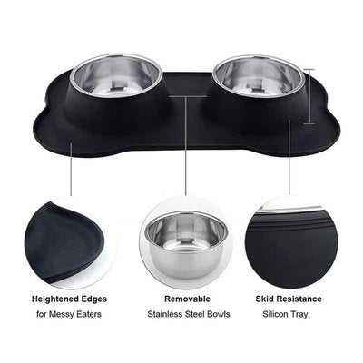 Royal Canine Elegance Marble Dog Bowl Set