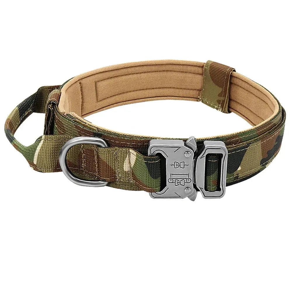 Elite Canine Command Collar: Premium Military Tactical Collar for Distinguished Dogs