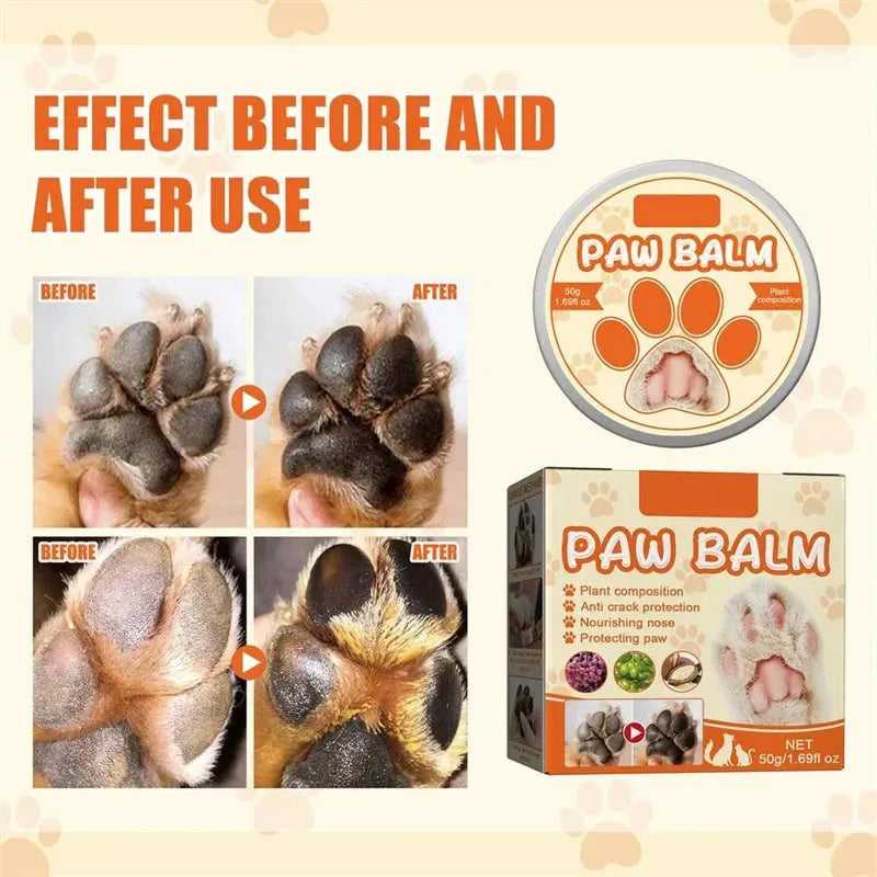 Dog Paw Balm Pet Paw Moisturizing Natural Cream Dog Cat Paw Wax Dry Paws & Nose Pet Paw Balm Puppy Paw Protectors Pet Supplies