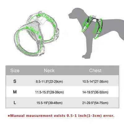 Enchanted Elegance Reflective Dog Harness