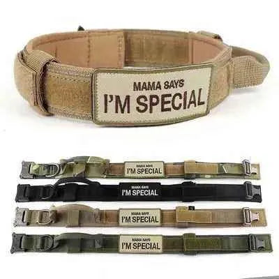 Elite Canine Command Collar: Premium Military Tactical Collar for Distinguished Dogs