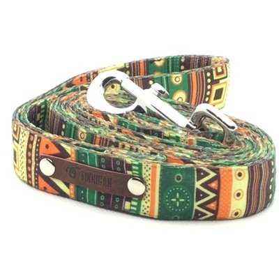 Majestic Cotton Couture Dog Collar for Large Breeds