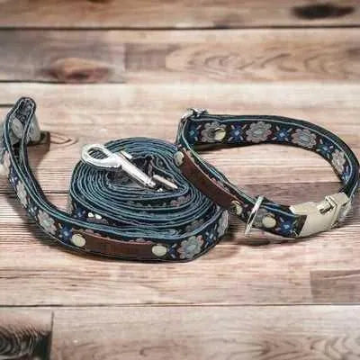 Finnigan's Designer Dog Collar Set: Handcrafted Style for Your Fashionable Pooch