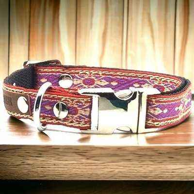 Opulent Paws Cotton Couture Dog Collar