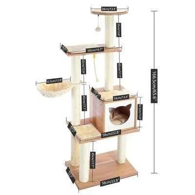 Regal Feline Dreamland by PAWZ Road Cat Tree Condo