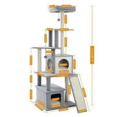 Regal Feline Dreamland by PAWZ Road Cat Tree Condo