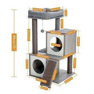 Regal Feline Dreamland by PAWZ Road Cat Tree Condo