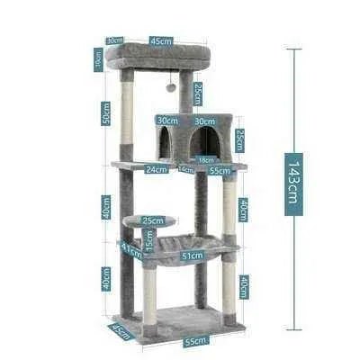 Regal Feline Dreamland by PAWZ Road Cat Tree Condo