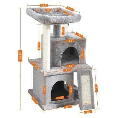 Regal Feline Dreamland by PAWZ Road Cat Tree Condo