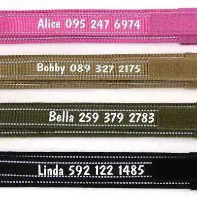 Elite Canine Elegance Personalised Military Dog Collar