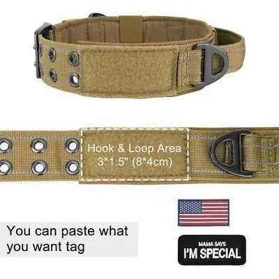 Royal Canine Elegance Military Tactical Nylon Dog Training Collar