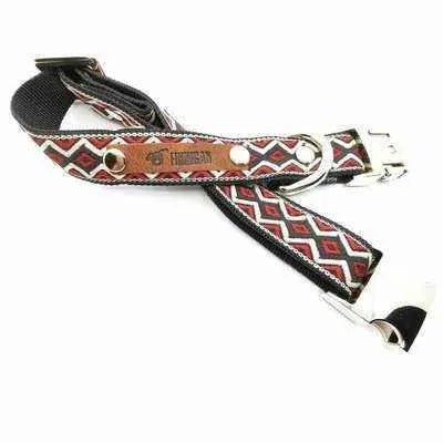 Finnigan Designer Dog Collar Harlequin Collection Medium