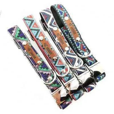 Finnigan Designer Dog Collar ZigZag Collection Medium