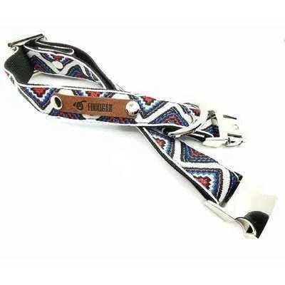 Finnigan Designer Dog Collar ZigZag Collection Medium