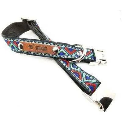 Finnigan Designer Dog Collar ZigZag Collection Medium