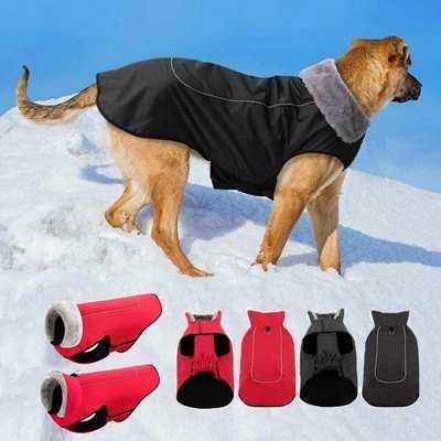 Regal Paw Winter Elegance Waterproof Dog Jacket